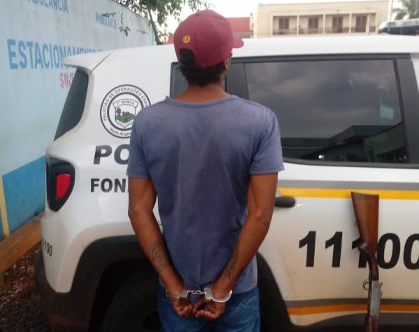 Brigada Militar prende homem por receptação de arma de fogo, em Santo Ângelo