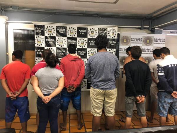 Polícia prende 15 envolvidos em tráfico de drogas, sendo 10 em São Luiz Gonzaga