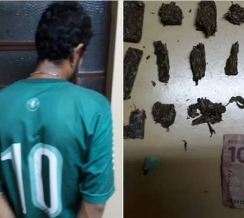 Brigada Militar prende homem por tráfico de drogas em Sede Nova