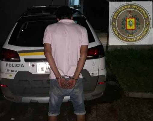 Brigada Militar prende elemento por tentativa de roubo em Ijuí