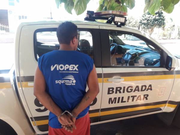 Homem é preso pela Brigada Militar em Independência
