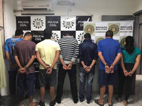 Operação conjunta da PC e BM, em São Luiz Gonzaga desmantela quadrilha que pretendia sequestros