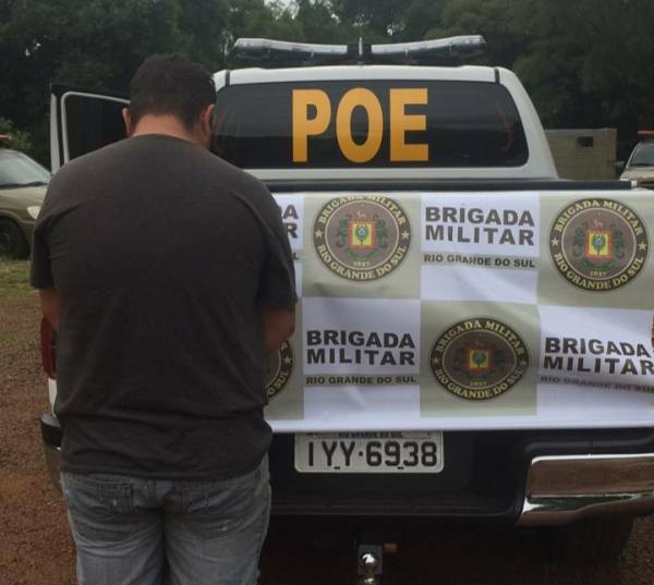 Brigada Militar prende homem e recupera veículo furtado em Ijuí