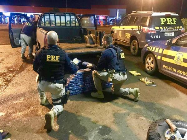 PRF prende homem que transportava mais de 80 quilos de cocaína na BR 285