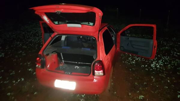 Perseguição na BR 386 resulta em dois presos e apreensão de três tipos de drogas
