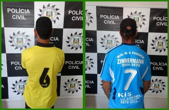 Presos suspeitos de estupro e homicídio em Miraguaí
