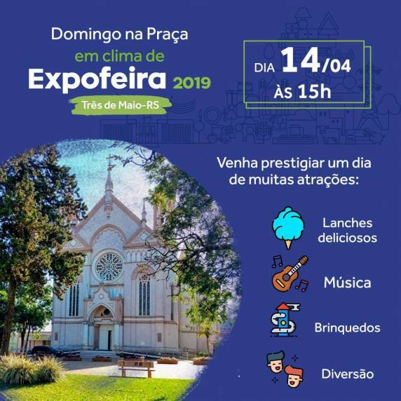 Expofeira promove Domingo na Praça