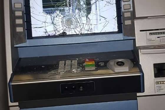 Terminais do Banco do Brasil são danificados em São Luiz Gonzaga