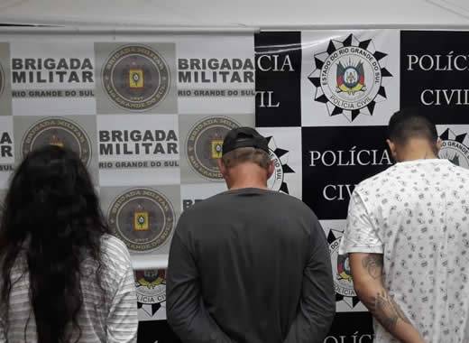 PC e BM prendem família por tráfico de drogas em Santiago