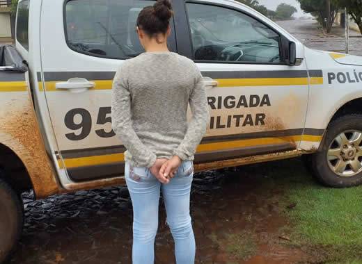 PATAMO prende mulher que estava foragida em Três de Maio
