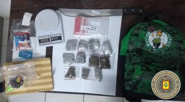 Maconha que seria comercializada em universidade é apreendida em Frederico Westphalen
