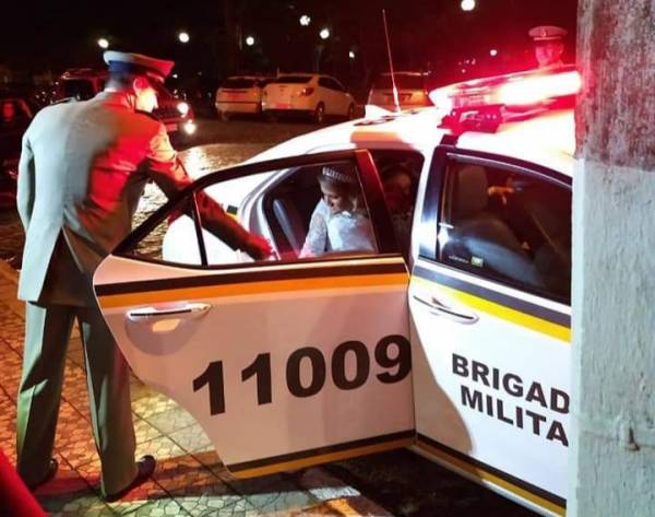Brigada Militar realiza sonho de uma noiva