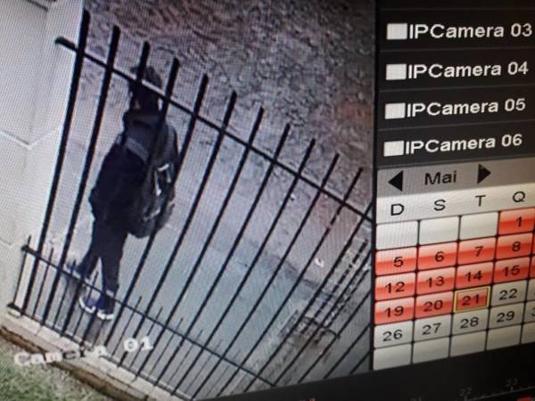 VÍDEO; Polícia Civil trabalha para identificar ladrão que assaltou mulher em Três de Maio