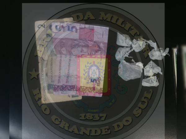 BM apreende adolescente de 15 anos por tráfico de drogas em Santiago