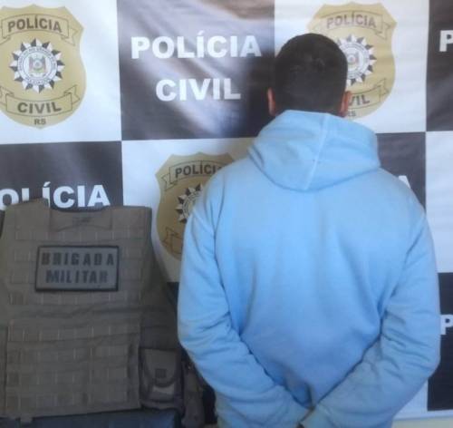 Homem foi preso por descumprimento de medidas cautelares em Chiapetta