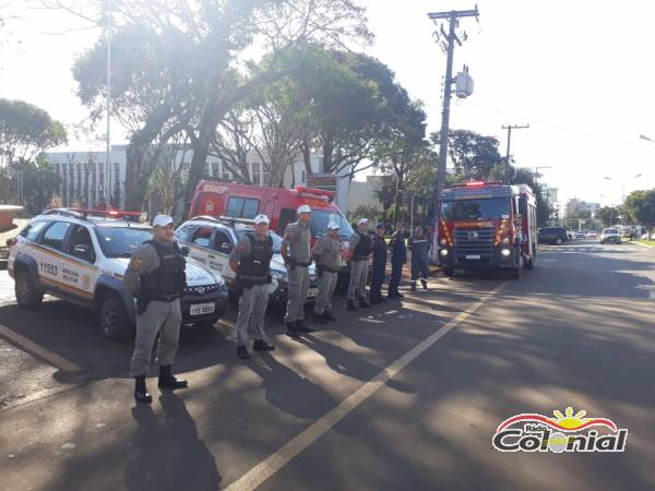 B.M. e C.B. prestam homenagem ao solado Rodrigo, morto por bandidos em Porto Alegre