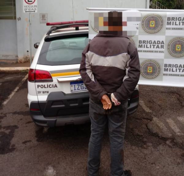 Homem é preso por importunação sexual em Ijuí