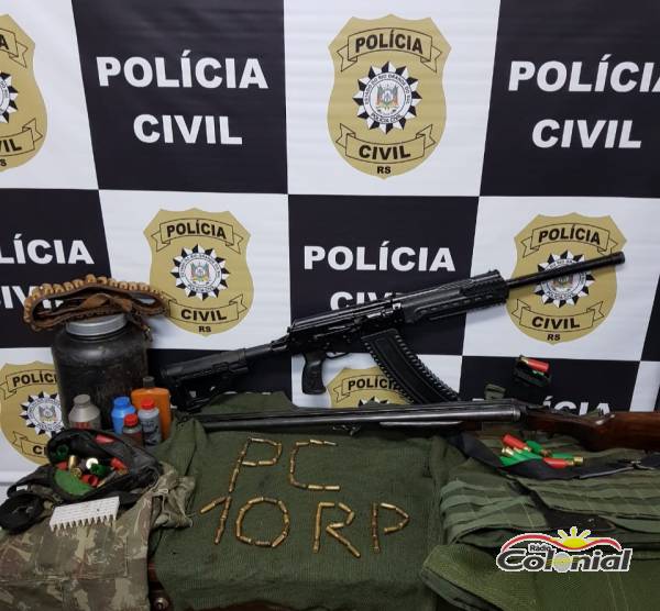 Polícia Civil prende homem por porte ilegal de arma em Porto Lucena