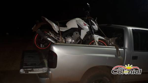 Proprietário localiza motocicleta furtada em Alegria