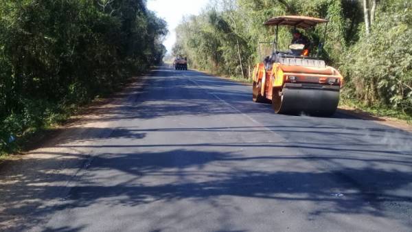 Obras de recuperação da ERS-342, no trecho Catuípe-Independência, estão em fase final