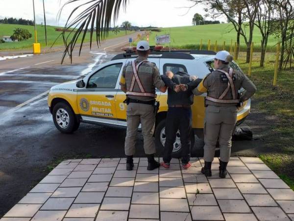 Policiais Rodoviário de Nonoai prendem dois foragidos em 48h