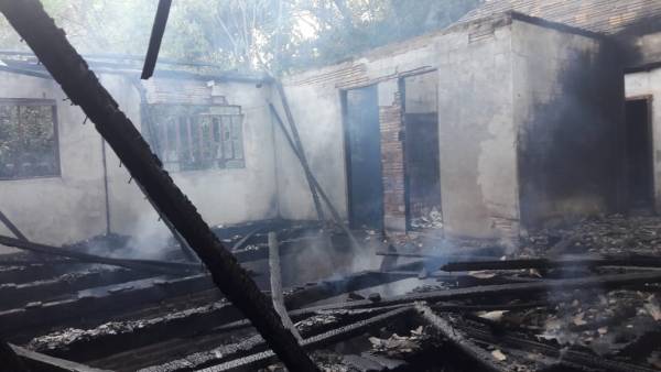 Incêndio consome residência em Ijuí