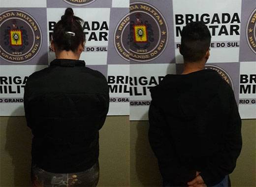 Mulheres foragidas de S. Paulo são presas pela BM em Três de Maio