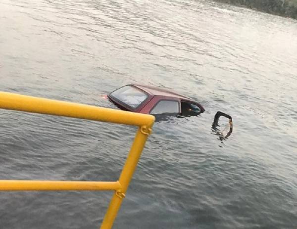 Veículo cai no rio Uruguai em Itapiranga, divisa com o RS