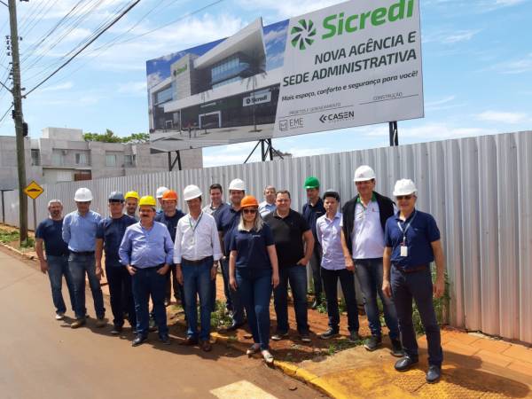 Lançamento oficial das obras do novo prédio do Sicredi Noroeste em Três de Maio