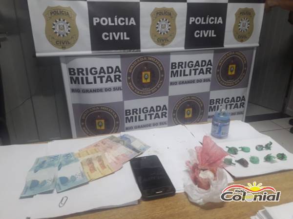 Polícia Civil e Brigada Militar em ação conjunta prendem jovem em Independência