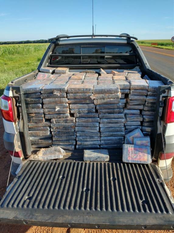 PRF apreende mais de meia tonelada de cocaína em Mato Grosso