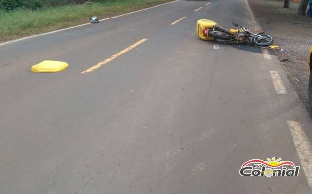 Motociclista de Tuparendi perde a vida em acidente na RS 305 em Tucunduva