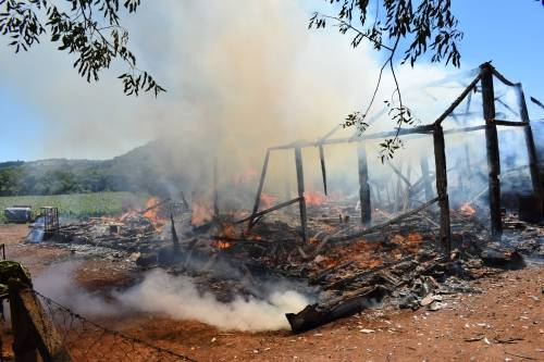 Morre o proprietário de galpão incendiado no interior de Crissiumal