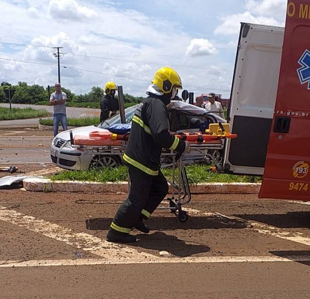 Três pessoas morreram em trágico acidente na BR 472 em Santa Rosa