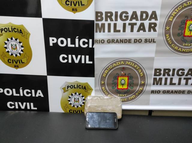 Traficante é preso em operação conjunta da Polícia Civil e Brigada Militar