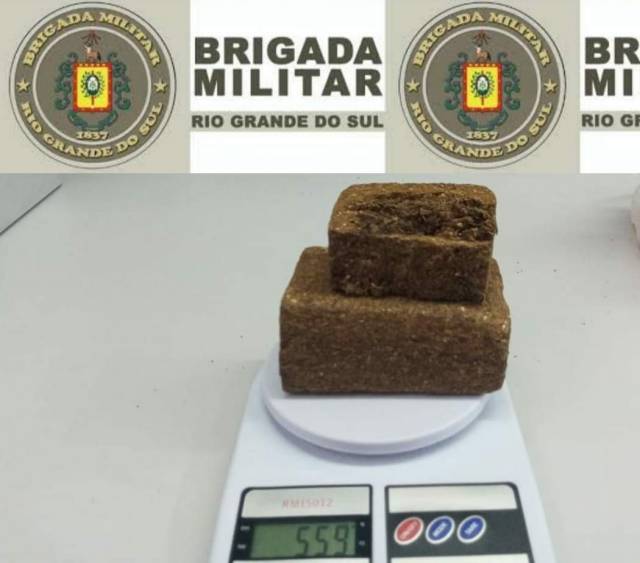 Brigada Militar prende homem por tráfico de drogas em Santa Rosa