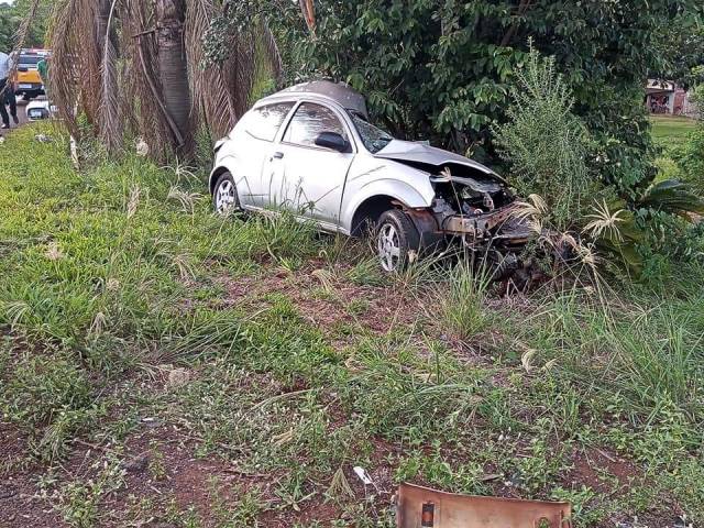 Mulher é vítima fatal de acidente na BR 472 em Santo Cristo