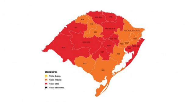 Região de Santa Rosa fica em laranja na 39ª rodada do Distanciamento Controlado