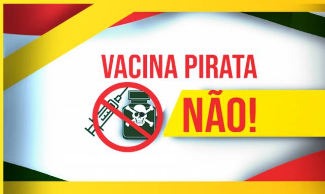 Governo federal lança campanha contra pirataria de vacinas