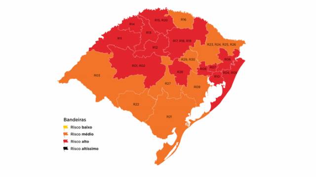 Ao indeferir recursos, mapa definitivo da 40ª rodada permanece com 13 regiões em vermelho