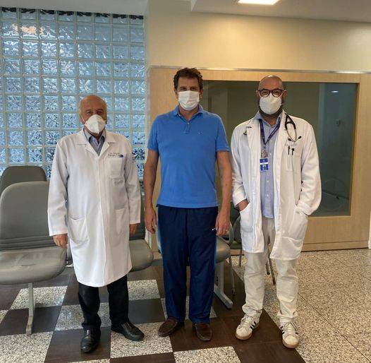 Ernani Polo deixa o hospital depois de 17 dias internado com Covid-19