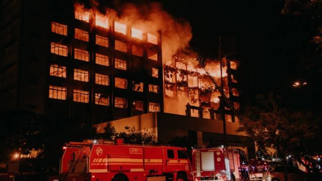 IGP mantém perícias apesar de incêndio em prédio da Segurança Pública