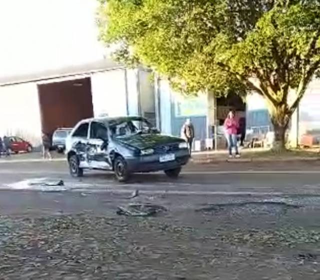 Mulher fica ferida em acidente na RS 342 em Três de Maio