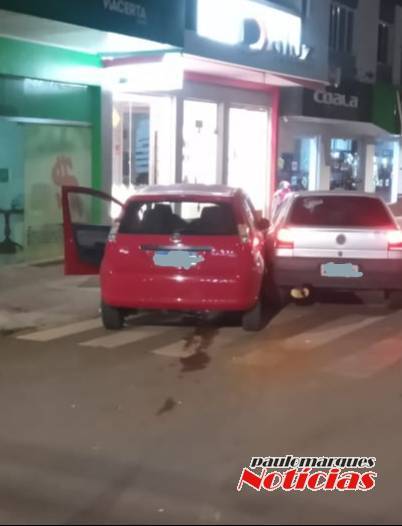 Colisão entre dois carros deixa motorista ferido em Três de Maio