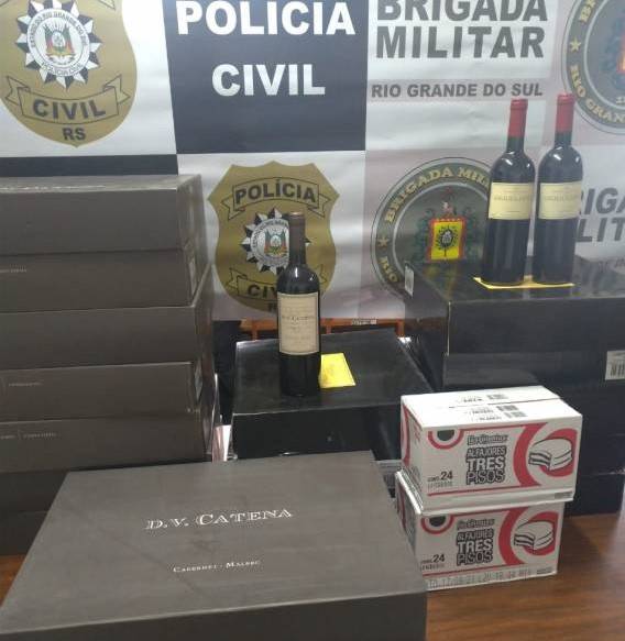 Apreendidos produtos de origem estrangeira em Três de Maio