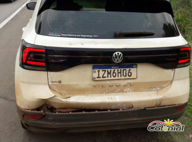 Engavetamento envolve veículo de Alegria na BR 386