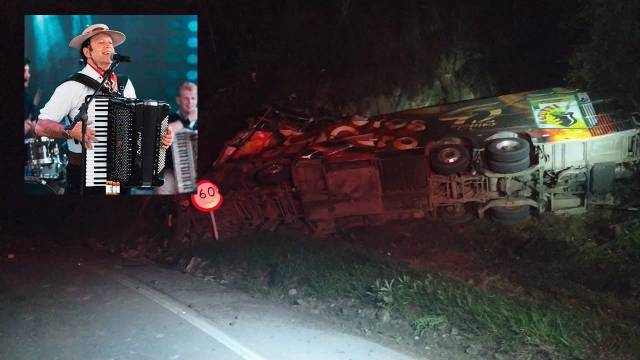 Morre em acidente com ônibus Airton Machado, líder da banda Garotos de Ouro