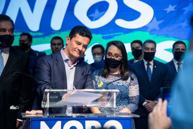 Ex-juiz Sergio Moro se filia ao Podemos