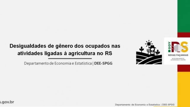 Estudo aponta desigualdade de gênero nas atividades ligadas ao campo no RS