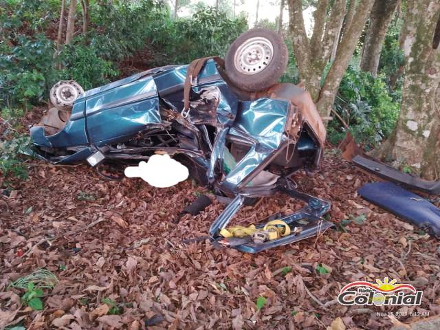 Idoso morre após saída de pista na RS 342 em Três de Maio